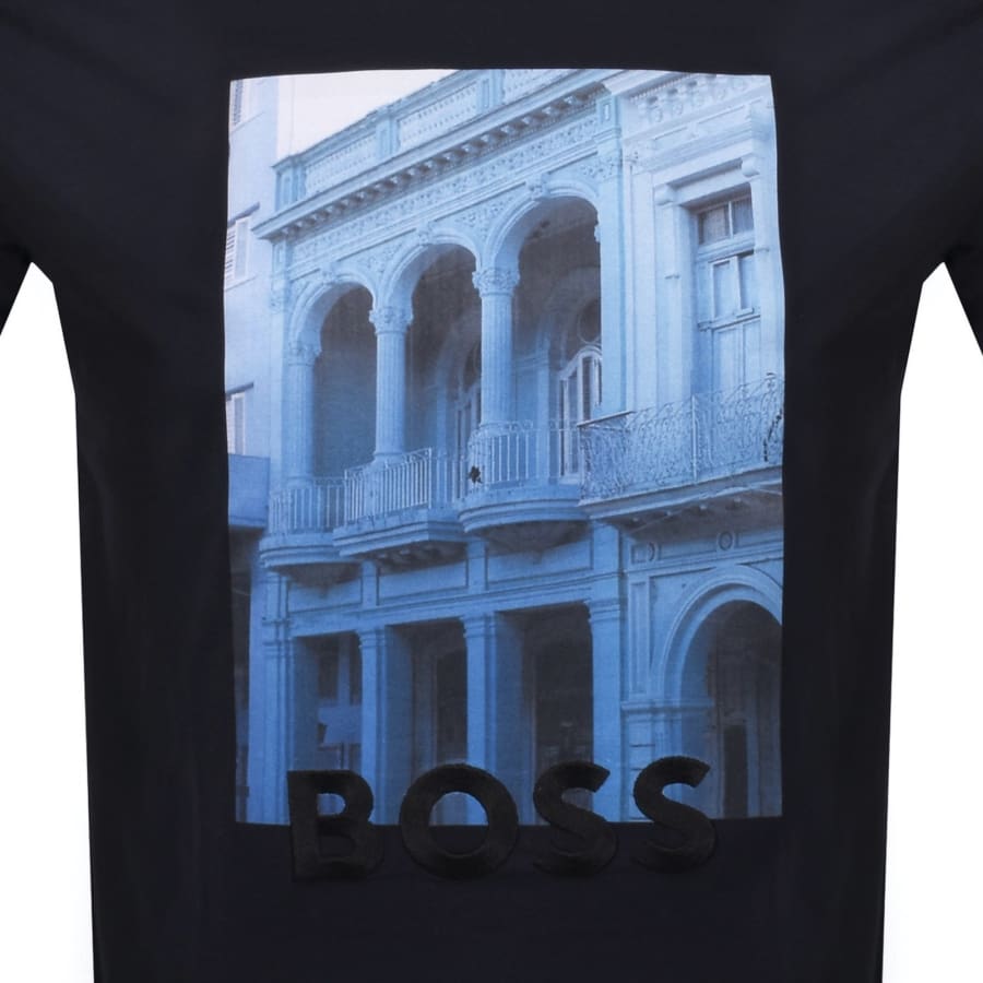 BOSS C Thompson 104 T Shirt Navy | Mainline Menswear United